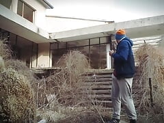 Abandoned Building Exhib Piss and Cum 60fps