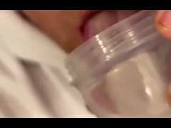 Swallowed 5 loads of my own cum