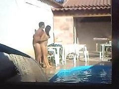 Voyeur Vid Of Couple Fucking Like Crazy In the Pool