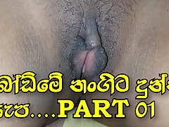 Srilankan Girl Wet Pussy  PART 01