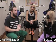 Doctor Tampa And Channy Crossfire In Become Give Mandatory Hitachi Magic Wand Orgasms During Physical For College