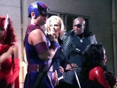 Avengers drop their clothes to have hardcore quickie - Brooklyn Lee