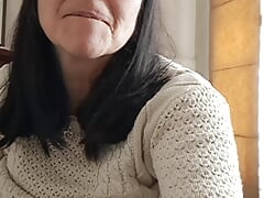 Mammy gets horny seeing the young cock, which she loves so much, and feeling his milk
