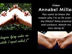 Annabel Miller: nude workout front squat