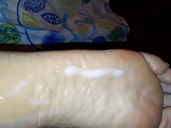 Rough soles wife mature. ready to get to cum